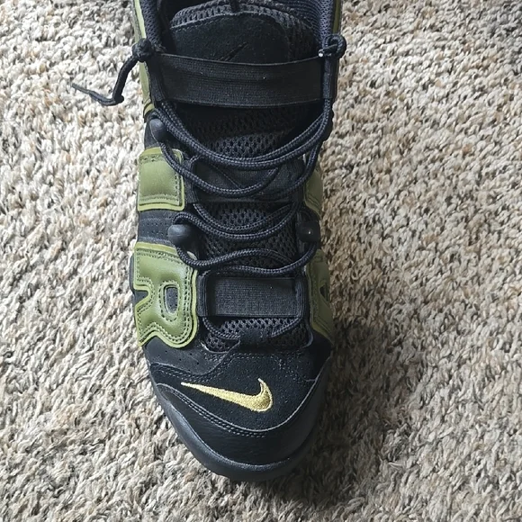 Nike Kids Air Sneakers - Black and Green - Picture 3 of 4